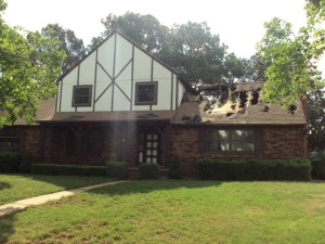 Fire Damage to House
